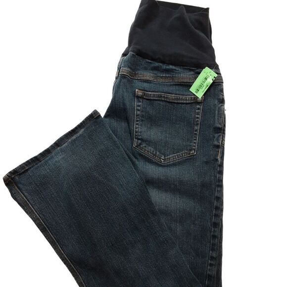 ANNOUNCEMENTS Maternity Jeans High Bump Panel Size L  12/14 - Picture 12 of 13
